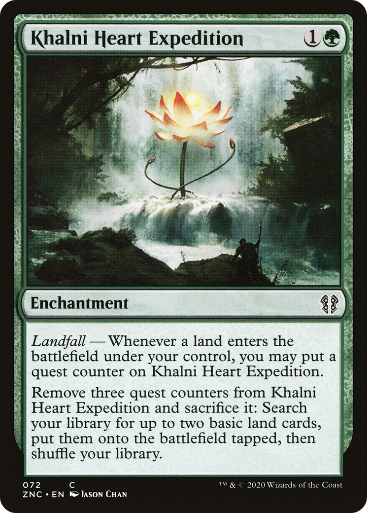 Khalni Heart Expedition [Zendikar Rising Commander]-1