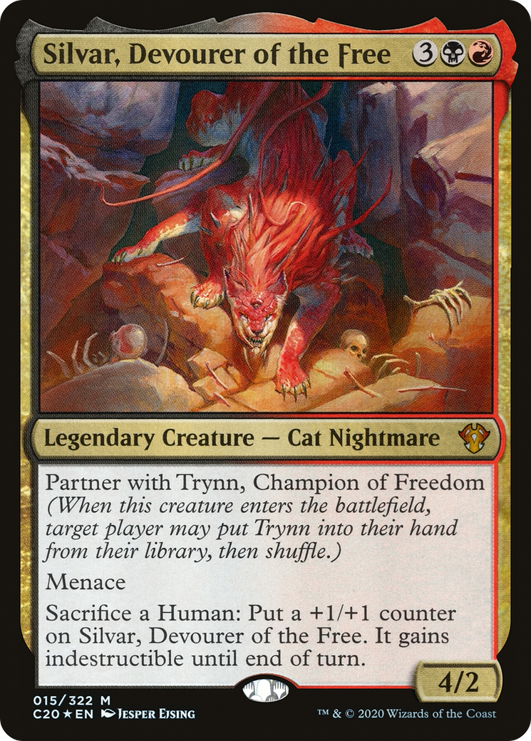 Silvar, Devourer of the Free [Commander 2020]-1