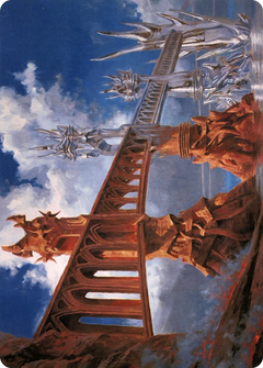 Silverbluff Bridge Art Card [Modern Horizons 2 Art Series]-1