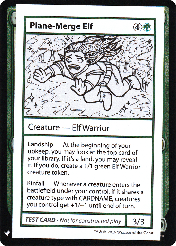 Plane-Merge Elf [Mystery Booster Playtest Cards]-1