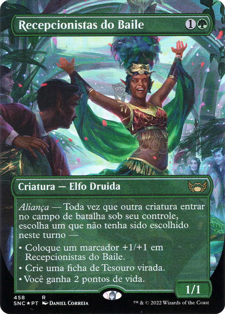 Gala Greeters (Portuguese) (UMP-458) - Streets of New Capenna (Borderless) Foil-1