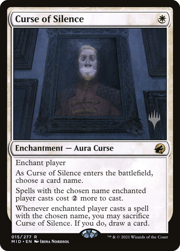 Curse of Silence (Promo Pack) [Innistrad: Midnight Hunt Promos]-1