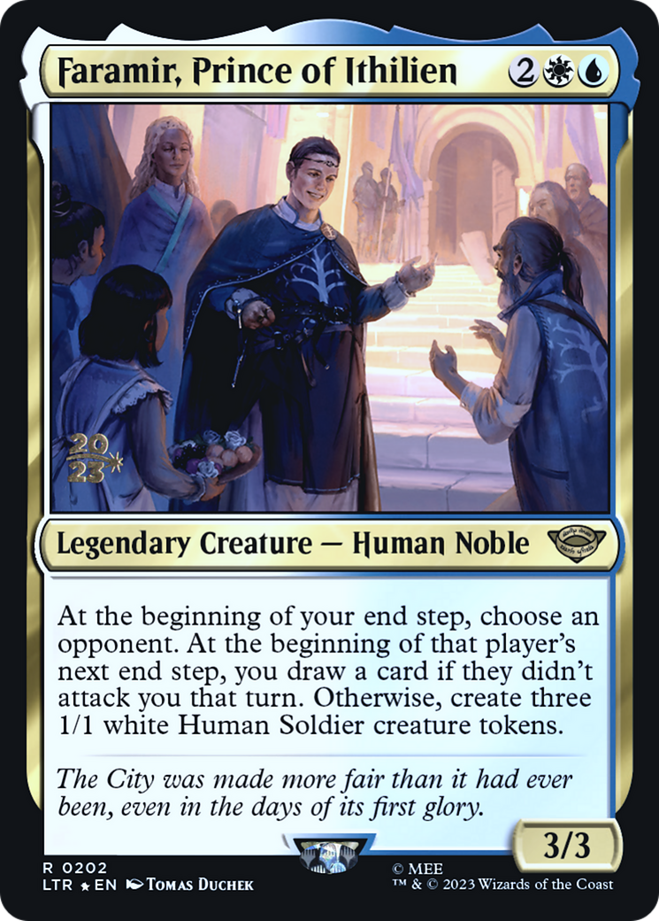 Faramir, Prince of Ithilien [The Lord of the Rings: Tales of Middle-Earth Prerelease Promos]-1
