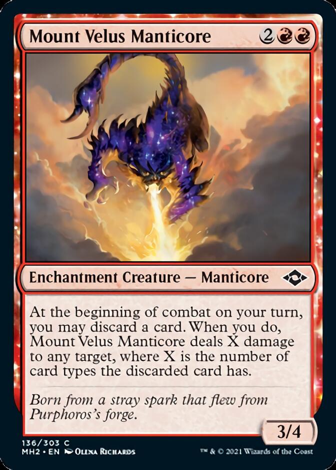 Mount Velus Manticore [Modern Horizons 2]-2