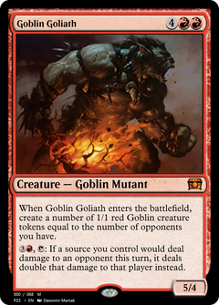 Goblin Goliath (PZ2-70783) - Treasure Chest Foil-1