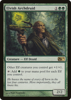 Elvish Archdruid [Magic 2011]-1