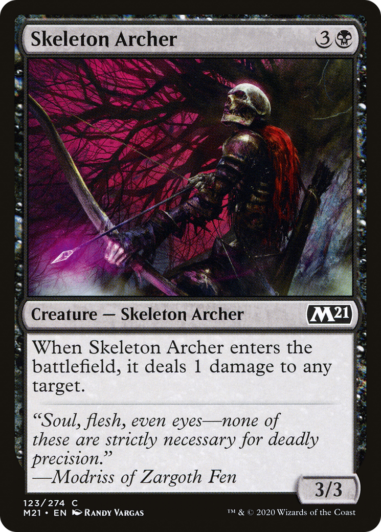 Skeleton Archer [Core Set 2021]-1