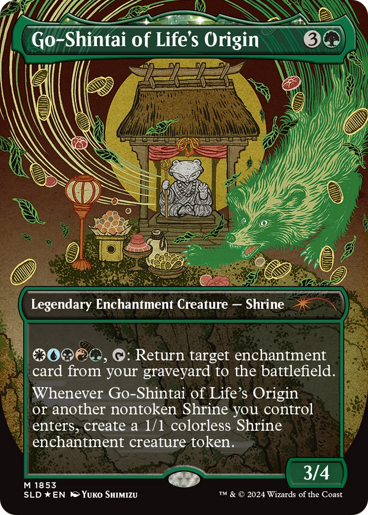 Go-Shintai of Life's Origin (Display Commander) - Thick Stock [Secret Lair Drop Series]-1