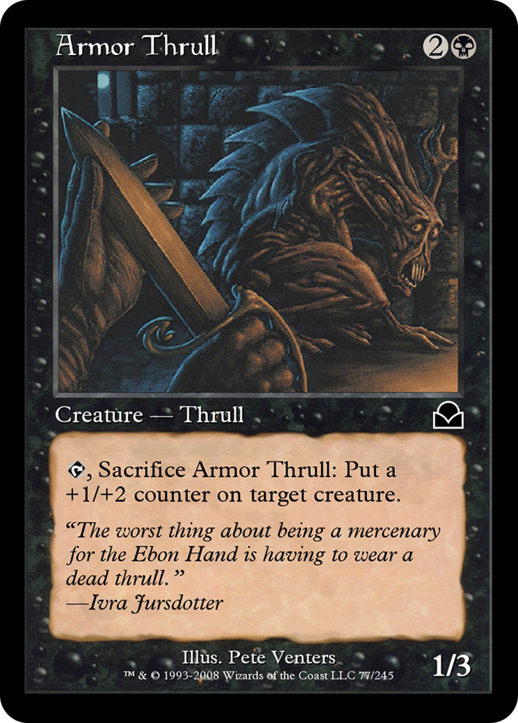 Armor Thrull (ME2-077) - Masters Edition II-1