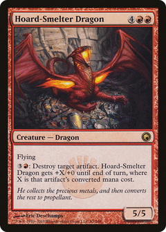 Hoard-Smelter Dragon [Scars of Mirrodin]-1