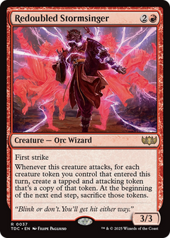Redoubled Stormsinger [Tarkir: Dragonstorm Commander]-1
