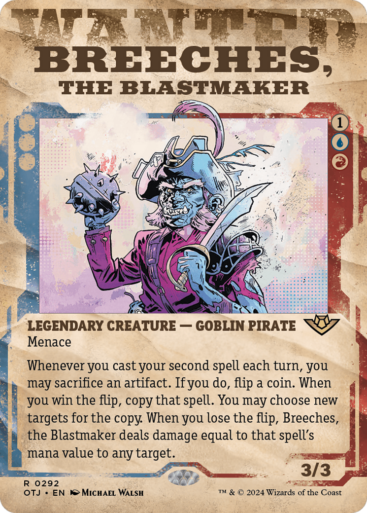 Breeches, the Blastmaker (Showcase) [Outlaws of Thunder Junction]-1