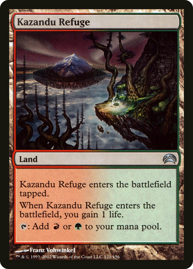 Kazandu Refuge [Planechase 2012]-1