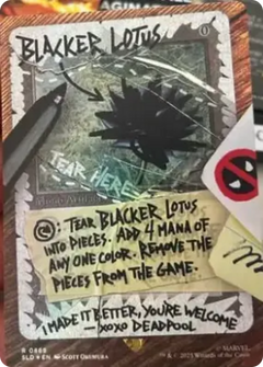 Blacker Lotus (Rainbow Foil) [Secret Lair Drop Series]-1