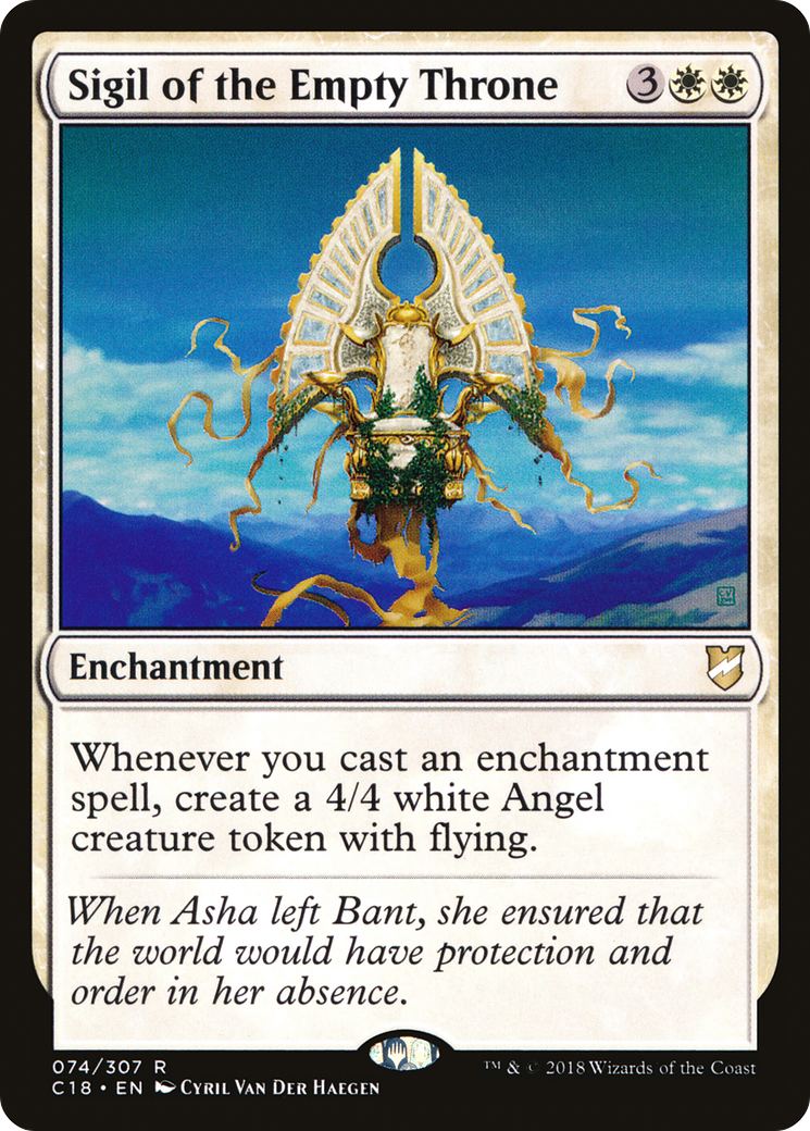 Sigil of the Empty Throne [Commander 2018]-1