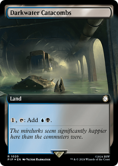 Darkwater Catacombs (Extended Art) (Surge Foil) [Fallout]-1