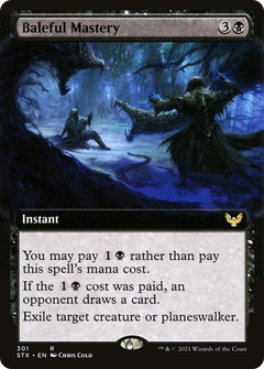 Baleful Mastery (Extended Art) [Strixhaven: School of Mages]-1