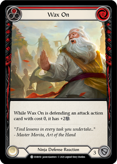 Wax On (Red) [EVR050] (Everfest)  1st Edition Normal-2