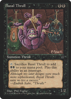 Basal Thrull (Phil Foglio) [Fallen Empires]-1