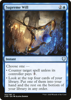 Supreme Will [Commander Legends]-1