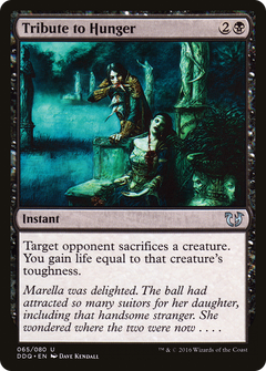 Tribute to Hunger (DDQ-065) - Duel Decks: Blessed vs. Cursed-1