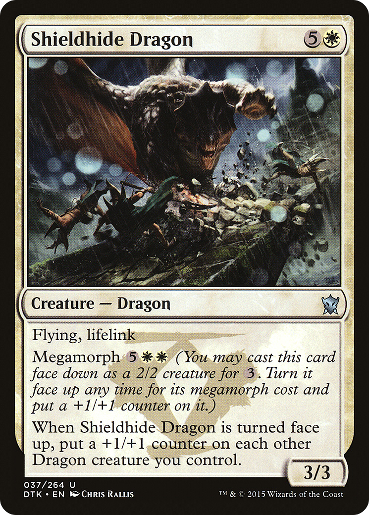 Shieldhide Dragon [Dragons of Tarkir]-1