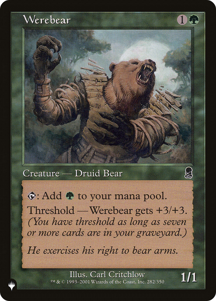 Werebear [The List]-1