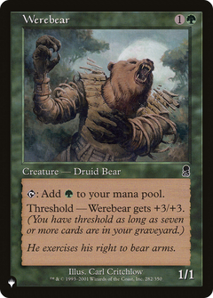 Werebear [The List]-1