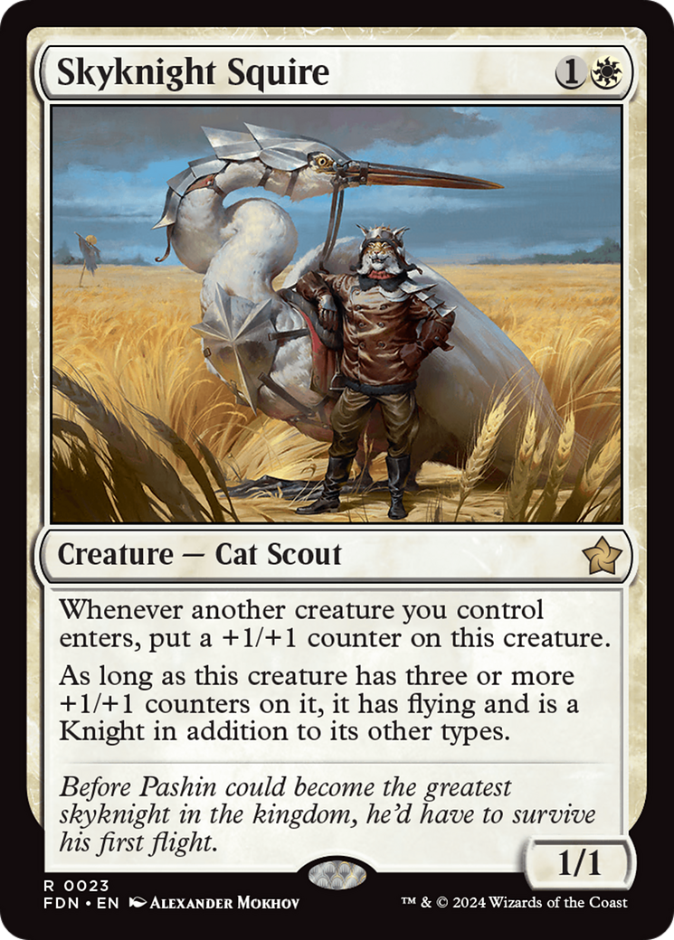 Skyknight Squire [Foundations]-1