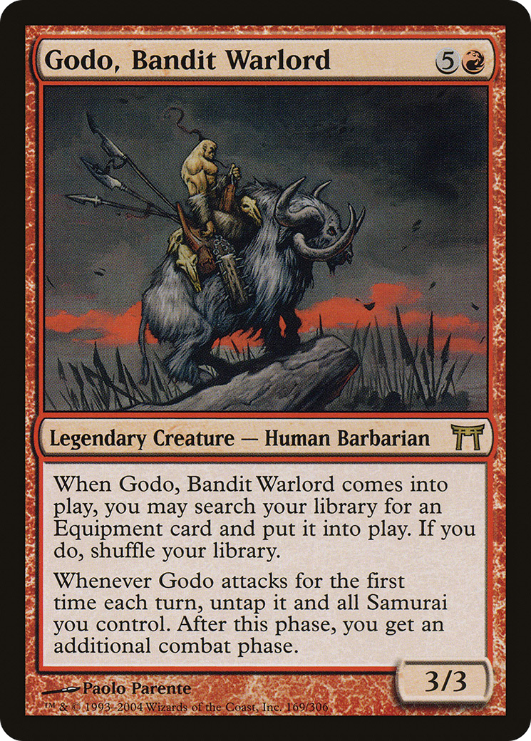 Godo, Bandit Warlord [Champions of Kamigawa]-1
