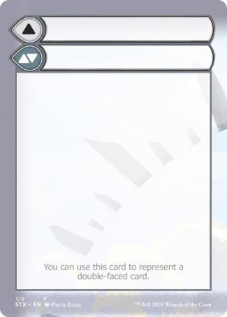 Helper Card (1/9) [Strixhaven: School of Mages Tokens]-1