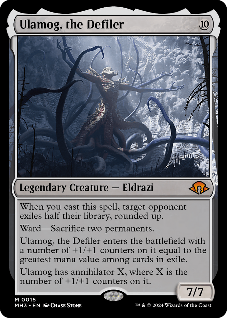 Ulamog, the Defiler (MH3-015) - Modern Horizons 3 Foil-1
