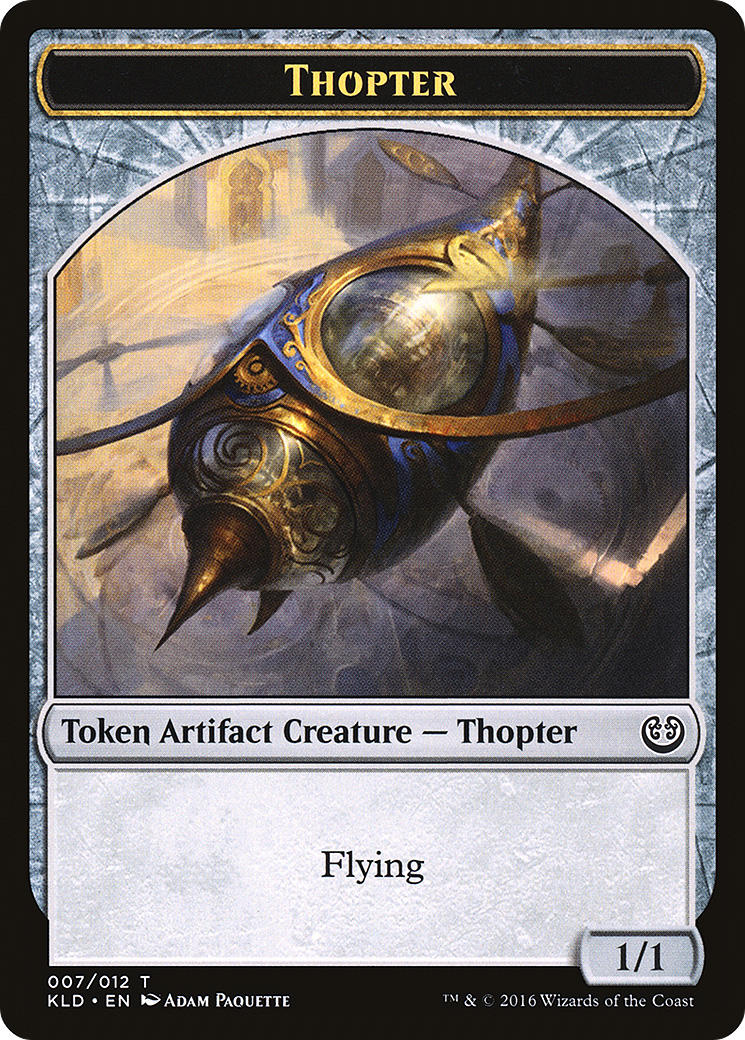 Thopter Token (007) (KLD-007) - Kaladesh Tokens-1