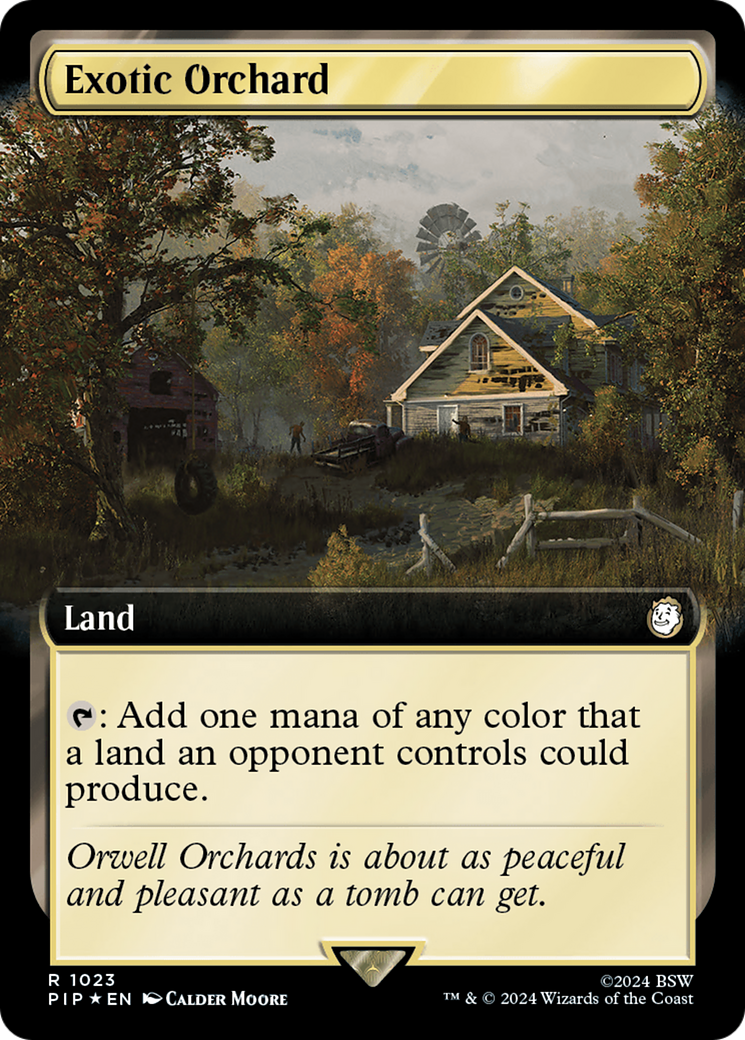 Exotic Orchard (Extended Art) (Surge Foil) [Fallout]-1