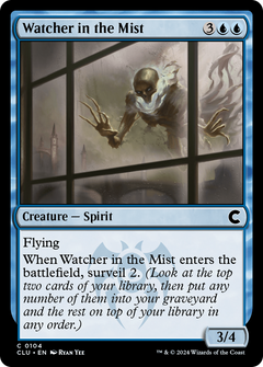 Watcher in the Mist (CLU-104) - Ravnica: Clue Edition-1