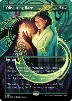 Obscuring Haze (Borderless Alternate Art) [Commander Masters]-1