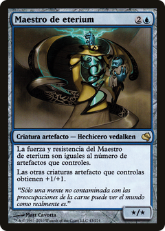 Master of Etherium (Spanish) - "Maestro de eterium" (PS11-043) - Salvat 2011-1