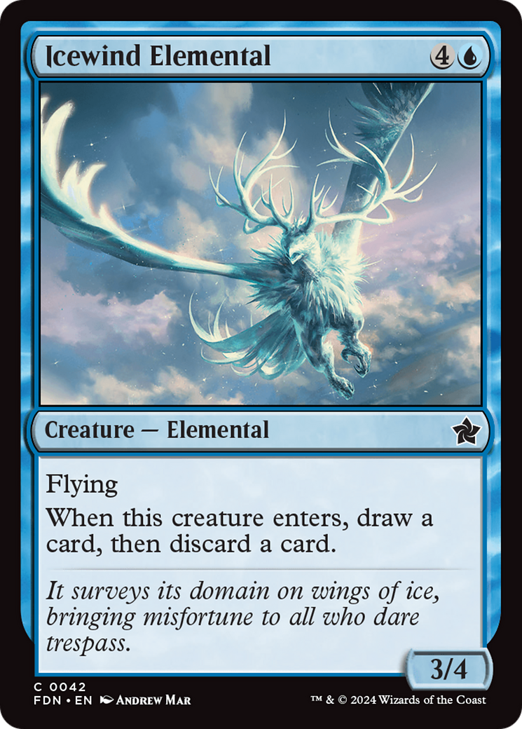 Icewind Elemental [Foundations]-1
