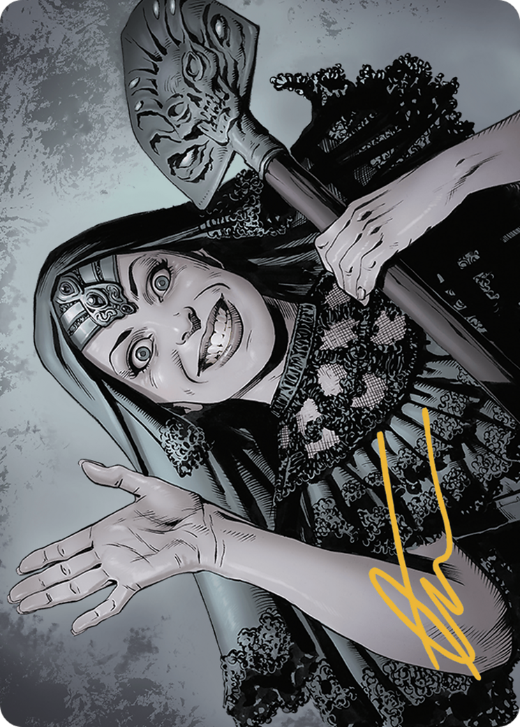 Gisa, the Hellraiser // Gisa, the Hellraiser (AOTJ-051) - Outlaws of Thunder Junction Art Series (Borderless)-1