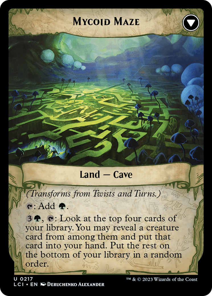 Twists and Turns // Mycoid Maze [The Lost Caverns of Ixalan]-2