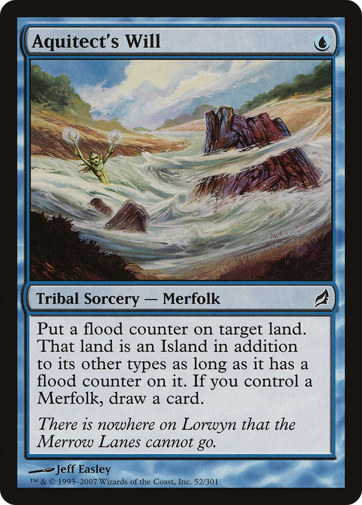 Aquitect's Will [Lorwyn]-1