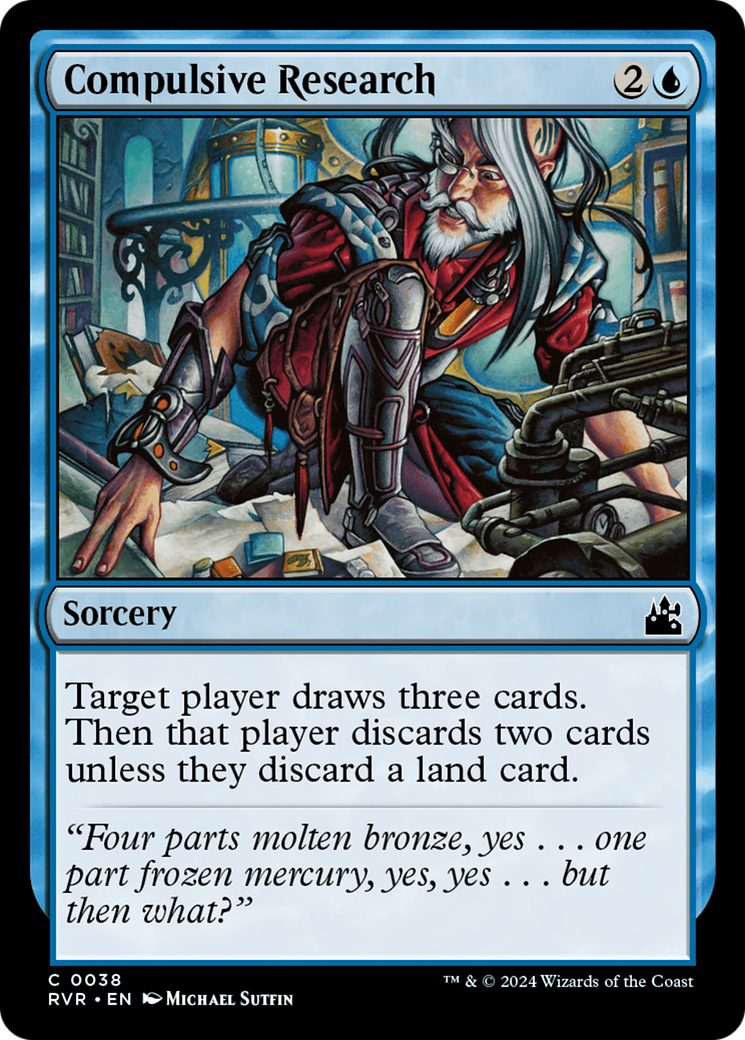 Compulsive Research [Ravnica Remastered]-1