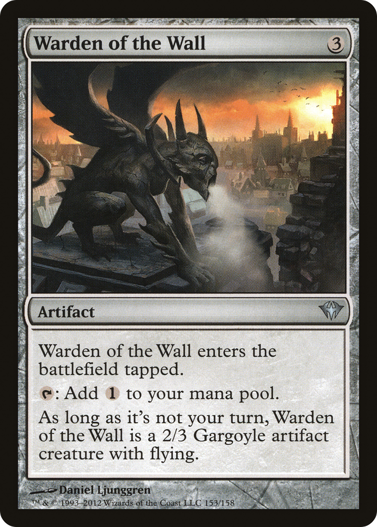 Warden of the Wall (DKA-153) - Dark Ascension-1