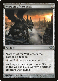 Warden of the Wall (DKA-153) - Dark Ascension Foil-1
