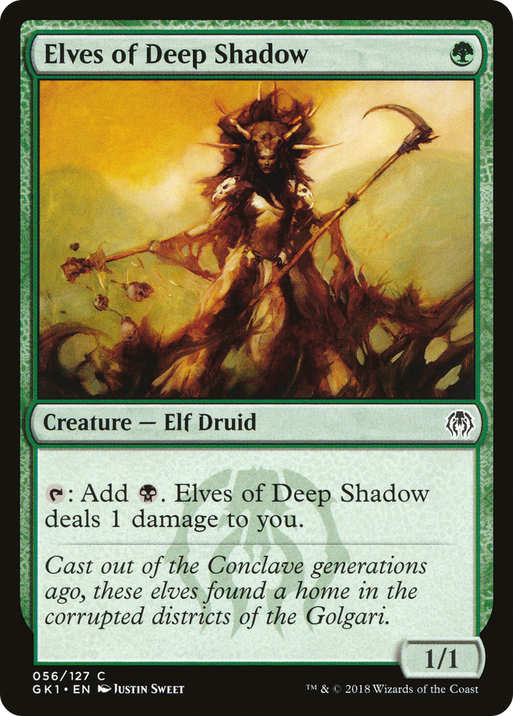 Elves of Deep Shadow [Guilds of Ravnica Guild Kit]-1