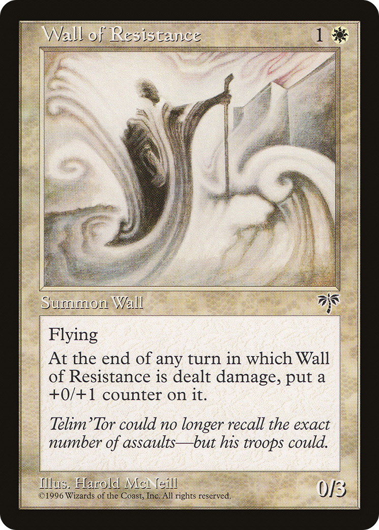 Wall of Resistance (MIR-) - Mirage-1