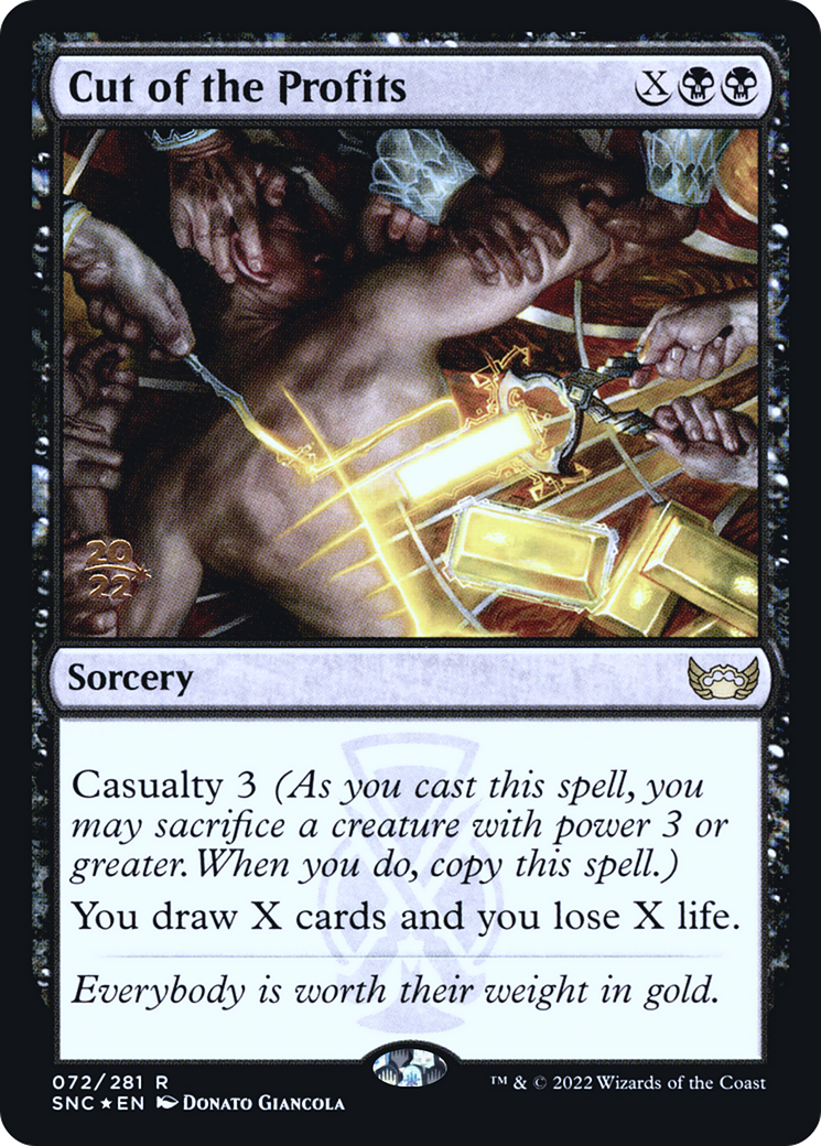 Cut of the Profits [Streets of New Capenna Prerelease Promos]-1