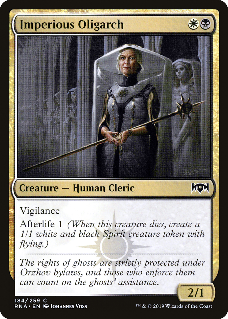 Imperious Oligarch [Ravnica Allegiance]-1