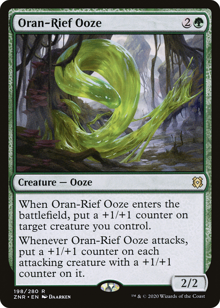 Oran-Rief Ooze [Zendikar Rising]-1