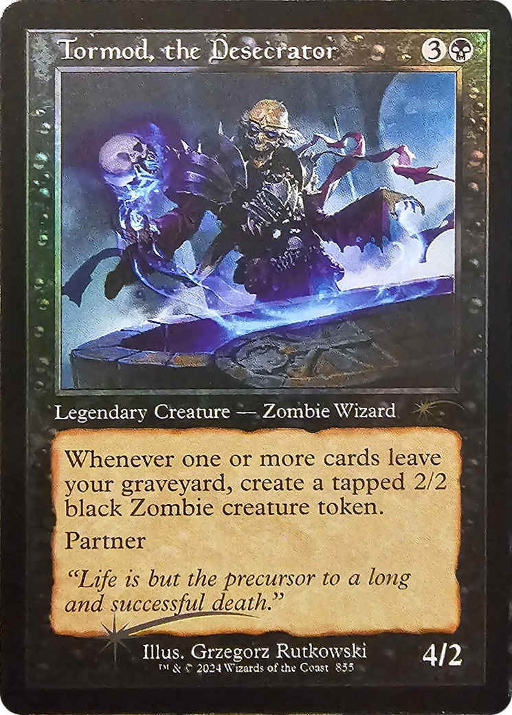 Tormod, the Desecrator (Retro Frame) [Secret Lair Drop Series]-1